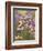 Butterfly and Finch Amongst Flowers-William Vanderdasson-Framed Giclee Print