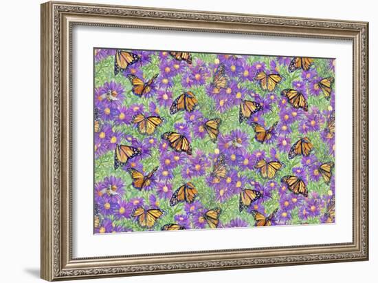 Butterfly Ball, 2017-Kimberly McSparran-Framed Giclee Print