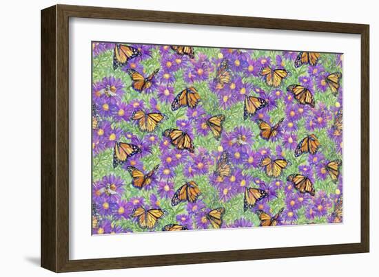 Butterfly Ball, 2017-Kimberly McSparran-Framed Giclee Print