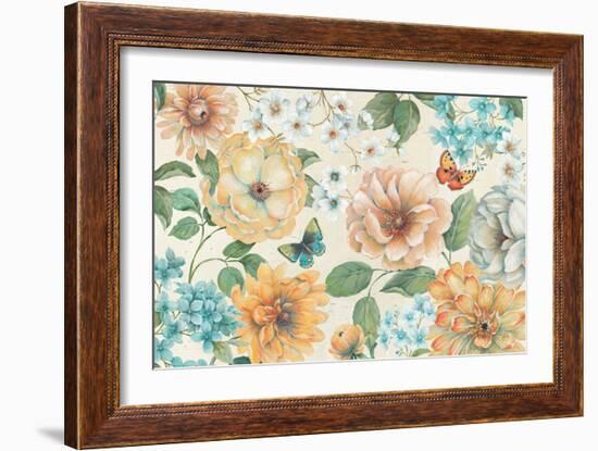 Butterfly Bloom I-Daphne Brissonnet-Framed Art Print