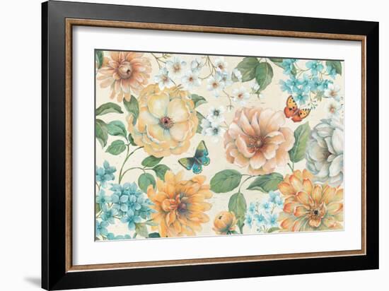 Butterfly Bloom I-Daphne Brissonnet-Framed Art Print