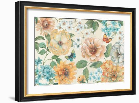 Butterfly Bloom I-Daphne Brissonnet-Framed Art Print