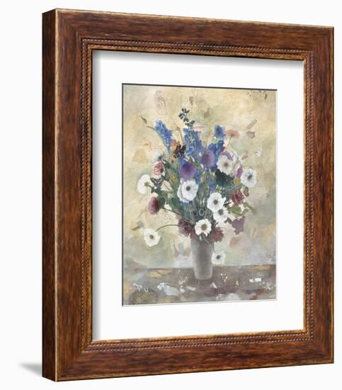 Butterfly Blooms-James Hussey-Framed Art Print