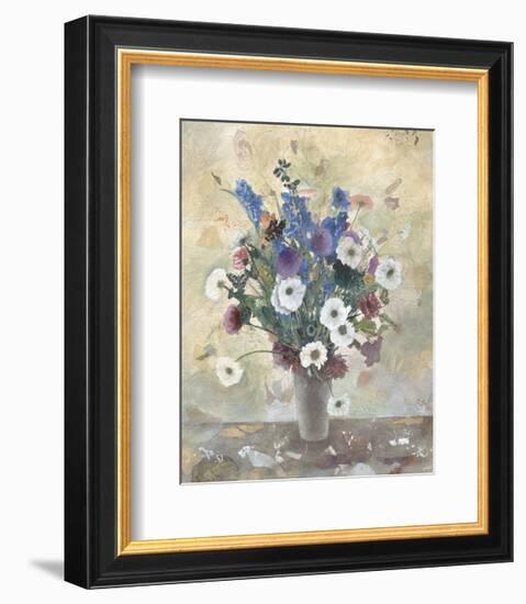 Butterfly Blooms-James Hussey-Framed Art Print