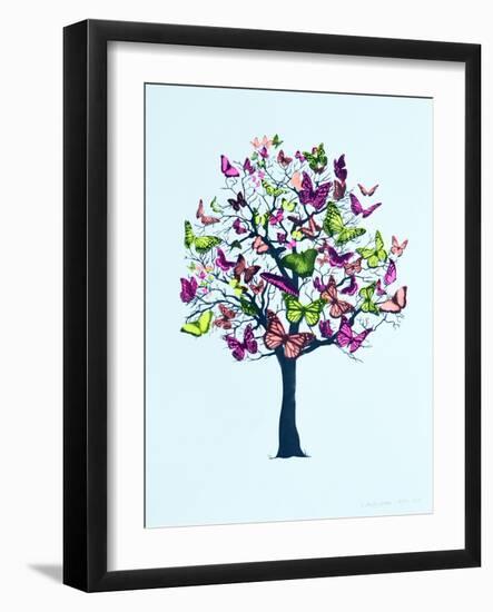 Butterfly blossom-Anne Storno-Framed Giclee Print