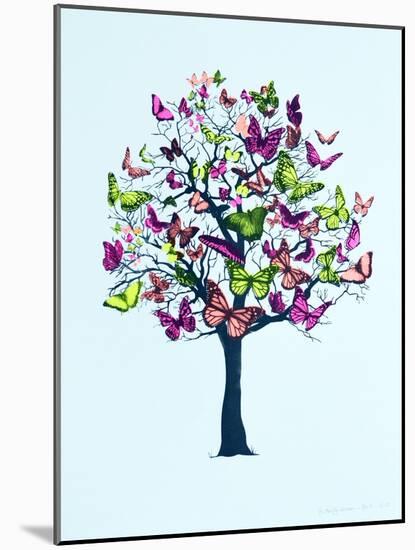 Butterfly blossom-Anne Storno-Mounted Giclee Print