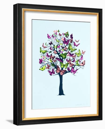 Butterfly blossom-Anne Storno-Framed Giclee Print
