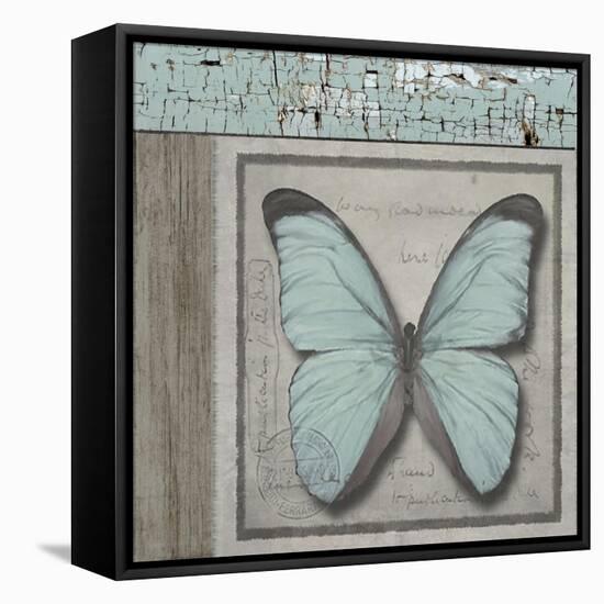 Butterfly Blue-Karen Williams-Framed Premier Image Canvas