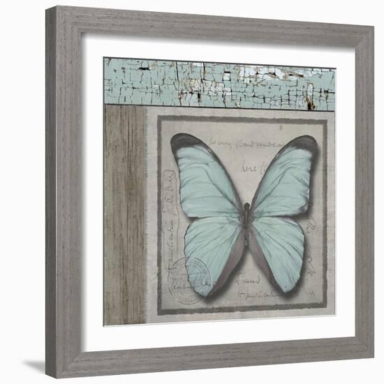 Butterfly Blue-Karen Williams-Framed Giclee Print