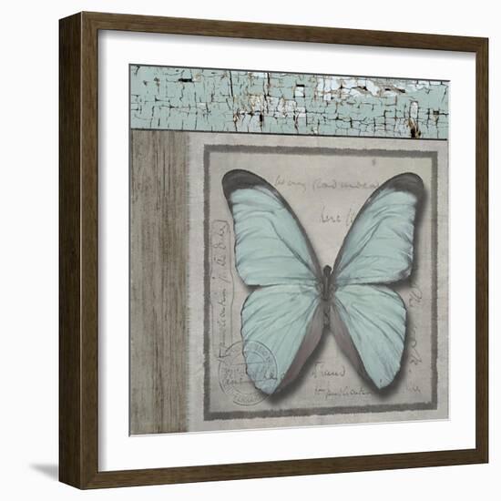 Butterfly Blue-Karen Williams-Framed Giclee Print