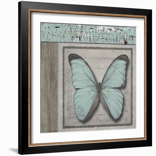 Butterfly Blue-Karen Williams-Framed Giclee Print