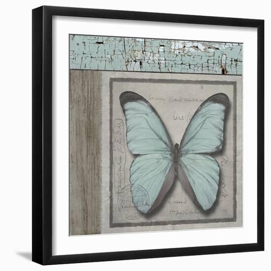 Butterfly Blue-Karen Williams-Framed Giclee Print