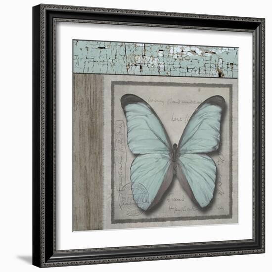 Butterfly Blue-Karen Williams-Framed Giclee Print