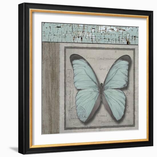 Butterfly Blue-Karen Williams-Framed Giclee Print