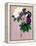 Butterfly Botanical Industrial Collage-Piddix-Framed Stretched Canvas