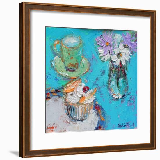 Butterfly Cake-Sylvia Paul-Framed Giclee Print