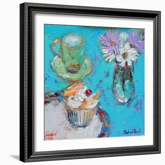 Butterfly Cake-Sylvia Paul-Framed Giclee Print