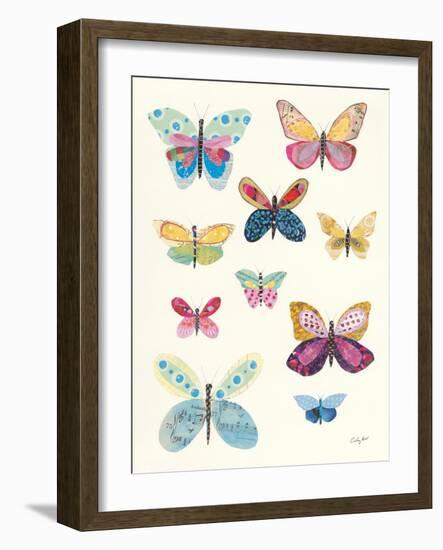 Butterfly Charts I-Courtney Prahl-Framed Art Print