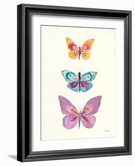 Butterfly Charts III-Courtney Prahl-Framed Art Print