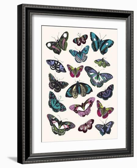 Butterfly Cloud-Clara Wells-Framed Art Print