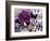 Butterfly Collage Magenta-Evangeline Taylor-Framed Art Print