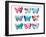 Butterfly Collage-null-Framed Giclee Print