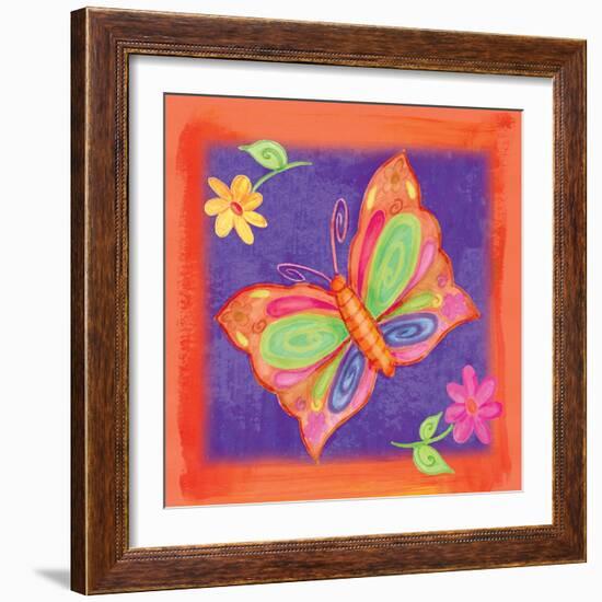 Butterfly Colors 01-Maria Trad-Framed Giclee Print