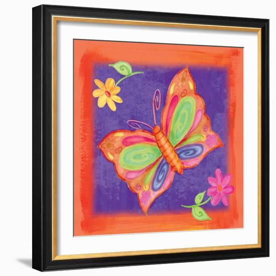 Butterfly Colors 01-Maria Trad-Framed Giclee Print