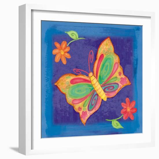 Butterfly Colors 03-Maria Trad-Framed Giclee Print