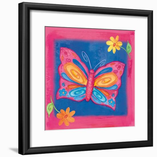 Butterfly Colors 04-Maria Trad-Framed Giclee Print
