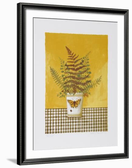 Butterfly Cup-Mary Faulconer-Framed Limited Edition