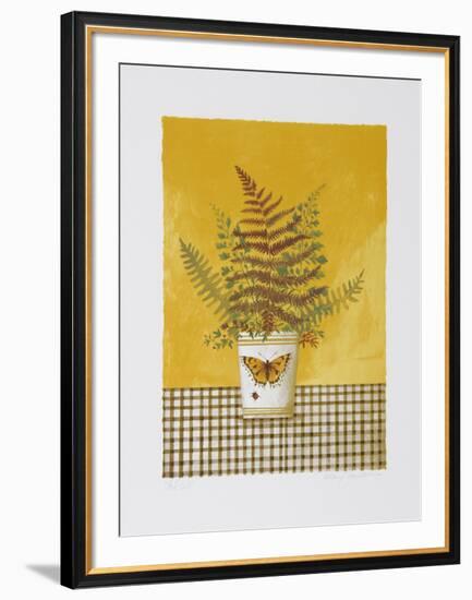 Butterfly Cup-Mary Faulconer-Framed Limited Edition