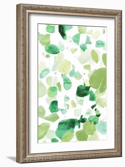 Butterfly Dance in Green B-Allyson Fukushima-Framed Giclee Print