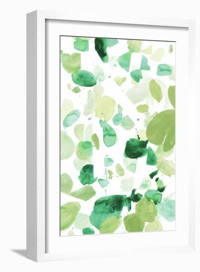 Butterfly Dance in Green B-Allyson Fukushima-Framed Giclee Print