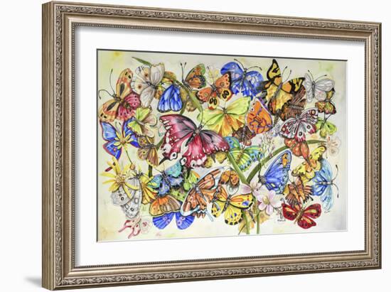 Butterfly Dance-Charlsie Kelly-Framed Giclee Print