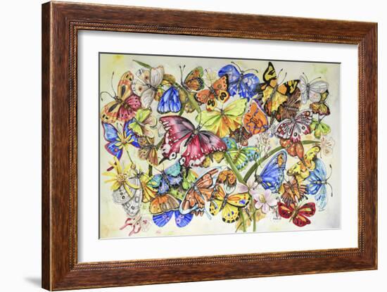 Butterfly Dance-Charlsie Kelly-Framed Giclee Print