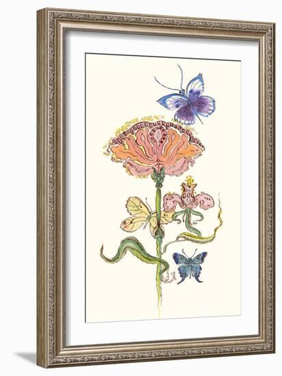 Butterfly Design 3-Judy Mastrangelo-Framed Giclee Print