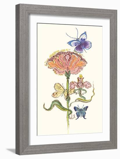 Butterfly Design 3-Judy Mastrangelo-Framed Giclee Print