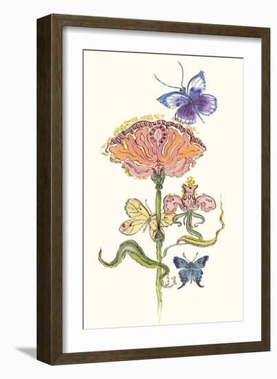 Butterfly Design 3-Judy Mastrangelo-Framed Giclee Print