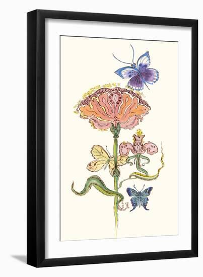 Butterfly Design 3-Judy Mastrangelo-Framed Giclee Print