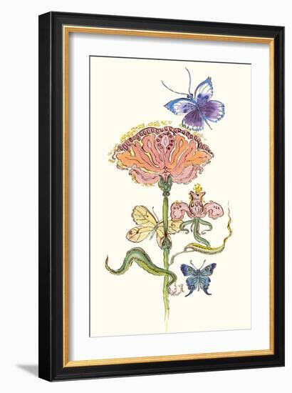 Butterfly Design 3-Judy Mastrangelo-Framed Giclee Print