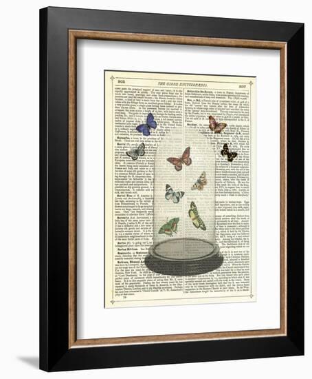 Butterfly Dome-Marion Mcconaghie-Framed Art Print