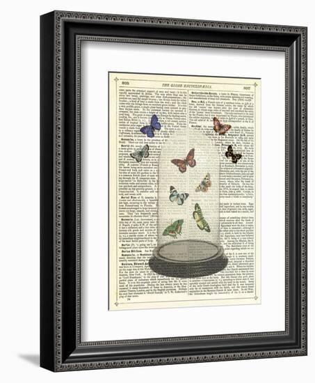 Butterfly Dome-Marion Mcconaghie-Framed Art Print