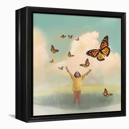 Butterfly Dream-Nancy Tillman-Framed Stretched Canvas