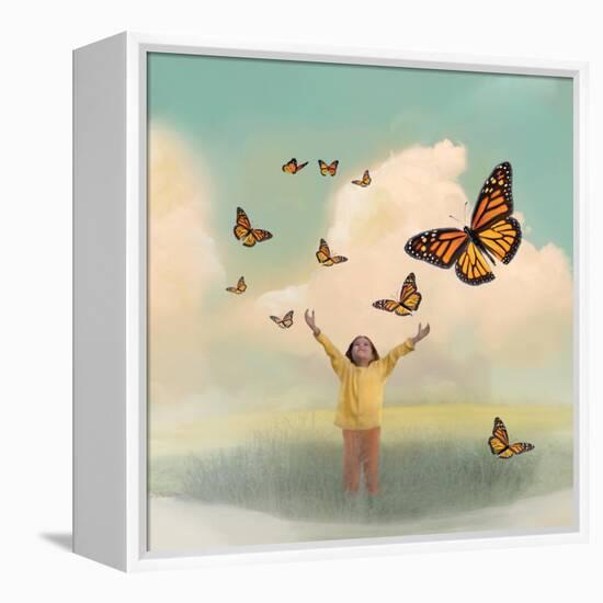 Butterfly Dream-Nancy Tillman-Framed Stretched Canvas