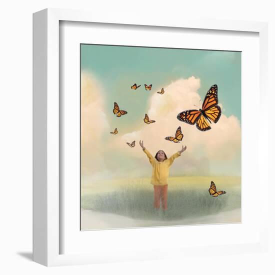 Butterfly Dream-Nancy Tillman-Framed Art Print