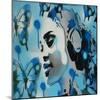 Butterfly Dreams-Abstract Graffiti-Mounted Giclee Print