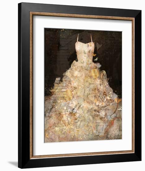 Butterfly Dress-Marta Wiley-Framed Art Print