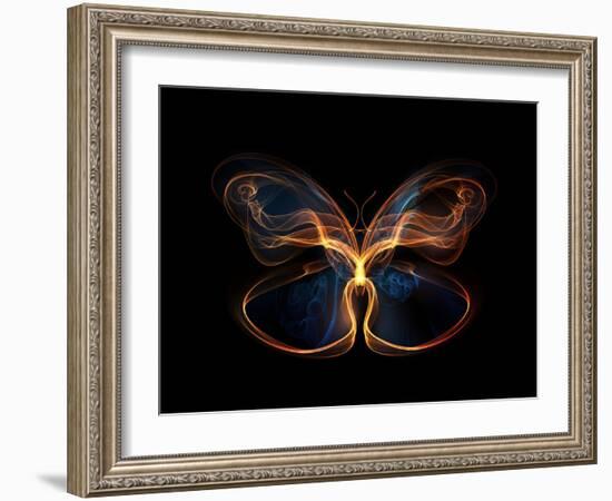 Butterfly Element-agsandrew-Framed Art Print