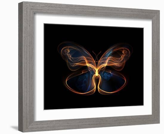 Butterfly Element-agsandrew-Framed Art Print